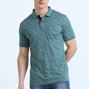 Camisetas de Hombre de Último Diseño en Oferta, Ropa Casual Transpirable de Poliéster/Algodón, Manga Corta, Logotipo Personalizado en la Parte Delantera - Product Image 1