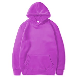 เสื้อฮู้ดผู้ชาย สีพื้น ผ้าฝ้ายเฟรนช์เทอร์รี่ ทรงปกติ สวมใส่สบาย เหมาะสำหรับฤดูหนาว มีกระเป๋าหน้า เป็นมิตรต่อสิ่งแวดล้อม ระบายอากาศได้ดี - Product Image 3