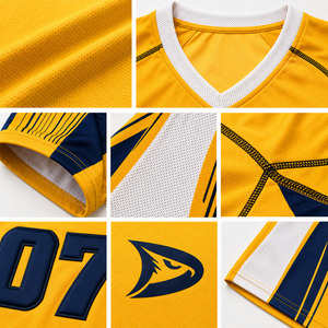 Maillot de frisbee Premium Ultimate personnalisé avec logo et numéro 3D en relief, en maille polyester légère - Product Image 6