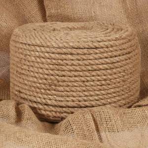 Corde en fibre de jute 100% pure, épaisseur 0,6 pouce, catégorie de produit 3937 - Product Image 1