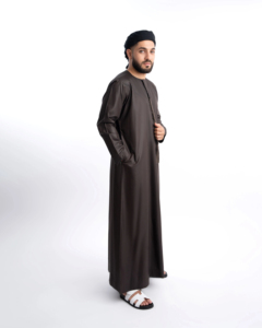 Opaque Matte-Finish Premium Jubba – Professional Grade Islamic <b>Men</b>’s Wear for Formal Events - Product Image 2
