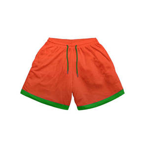 Shorts de combat MMA pour hommes de haute qualité, avec bordure jaune-vert, séchage rapide, polyester, entraînement, compétition, coupe régulière, taille adulte - Product Image 2