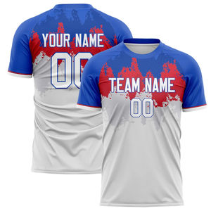 Nouveau maillot de football de la saison, personnalisable, de qualité supérieure, en tissu polyester léger, vêtements de sport, t-shirts unisexes, options d'impression personnalisées - Product Image 5