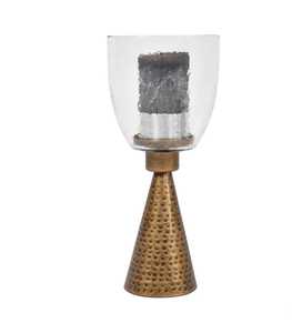 Trend Alert Handmade Candle Stand Set With <b>Glass</b> <b>Shades</b> For Home Decoration - Product Image 4