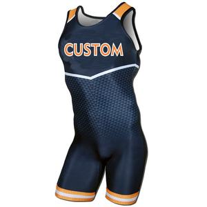 ชุดนักมวยปล้ำคุณภาพสูงผลิตในปากีสถาน ชุดนักมวยปล้ำแบรนด์ส่วนตัวสำหรับขายออนไลน์ เสื้อยิม OEM ขายส่งชุดนักมวยปล้ำ - Product Image 4