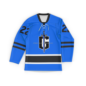 Maillot de hockey sur glace pour homme, jaune, noir, blanc, sublimé, manches longues, respirant, uniforme de sport, coupe régulière pour adulte - Product Image 3