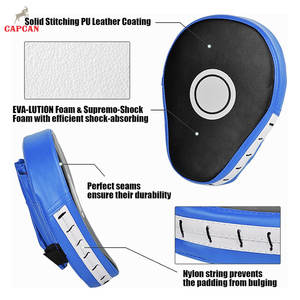 Pad de frappe professionnel en cuir de haute qualité pour l'entraînement au kick-boxing pour adultes, matériau durable - Product Image 3