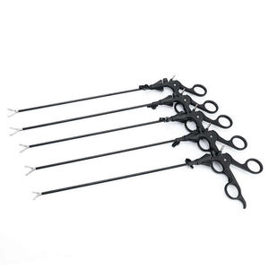 Équipement de microchirurgie réutilisable en plastique et acier MEDZORA SURGICAL, ciseaux courbes/forceps/instruments Maryland à commande manuelle - Product Image 2