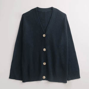 Cárdigan de punto para mujer, diseño cómodo y ligero, adecuado para uso informal en la oficina y moda diaria. - Product Image 1