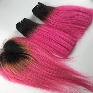 ผมดิบเวียดนามแบบเส้นผมสำหรับต่อผมผมสีคู่100% - Product Image 4