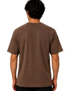 เสื้อยืดแขนสั้นคอกลมสีน้ำตาลสำหรับผู้ชาย ทรงแร็กแลน เรียบง่าย สไตล์สตรีทแวร์ รับสกรีนโลโก้ ทรงโอเวอร์ไซส์ แฟชั่น นุ่มสบาย พรีเมียม เสื้อยืดฤดูร้อน - Product Image 2