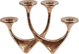 Porte-bougie en forme de Y à 4 bras, porte-bougie en forme de branche pour table à manger, décoration de centre de table pour mariage ou fête - Product Image 2