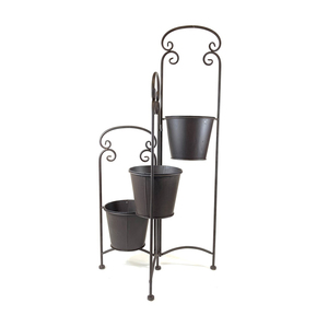 Support de Jardin Tendance en Fer Forgé – Meuble de Jardin en Métal pour Plantes et Rangement – Présentoir de Jardin au Design Dernier Cri - Product Image 5