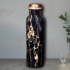Pure <b>Copper</b> <b>Drinking</b> <b>Bottle</b> Smooth Finish Wellness Water <b>Bottle</b> for Home Office Travel and Gifting Use - Product Image 4