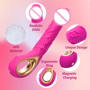 Vibrador AV Realista de Alta Frecuencia con 9 Modos de Vibración, Impermeable, Estimulador de Clítoris y Punto G, Juguetes Sexuales para Mujeres y Parejas, USB - Product Image 4