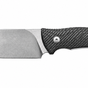 Couteaux de chasse à lame fixe de qualité supérieure avec manche noir texturé, lame en acier tranchante, couteaux de camping en plein air pour la randonnée et le bushcraft - Product Image 3