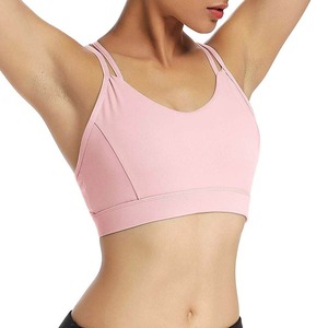 High Quality Women's Yoga <b>Bra</b> Custom Logo Printed Breathable Eco-Friendly Sports <b>Bra</b> for Fitness Plus Size Top Fitness Wear - Product Image 3