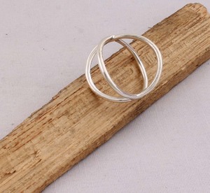 Solid 925 Sterling <b>Silver</b> Minimalist Band <b>Ring</b> Vintage Style Plain <b>Silver</b> Band <b>Men</b> and Women Handcrafted Boho Stackable Band - Product Image 5
