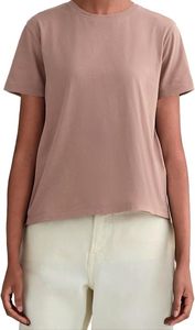 Camiseta Premium para Mujer, 100% Algodón, Cuello Redondo, Color Sólido, Casual, Manga Corta, Corte Regular - Product Image 5
