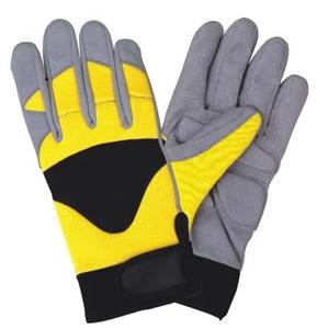 Guantes de Cuero Vacuno al por Mayor de Fábrica, Guantes de Seguridad Industriales Inelásticos para Hombres, Soldadura, Mecánica, Conducción - Product Image 4