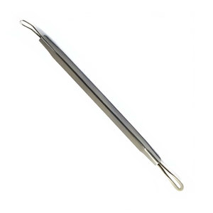 Lot de 2 extracteurs professionnels de comédons, outils d'extraction des points noirs, de l'acné, des boutons et des imperfections des pores, en acier inoxydable pour le soin du visage - Product Image 4