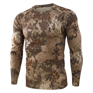 RealTree Men's Adults Short Sleeve Printed Animal Print Waterproof Hunting <b>Shirt</b> Breathable Polyester Front Logo Outdoor Apparel - Product Image 4