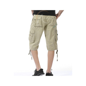 Custom Cargo Shorts Men Cotton Polyester Multi Pocket Shorts Casual Summer Outdoor Shorts OEM Manufacturer - Product Image 4