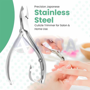 Heavy Duty Stainless Steel Nail And Cuticle Nippers With Back Lock For Professional Nail And Cuticle Care - Product Image 5