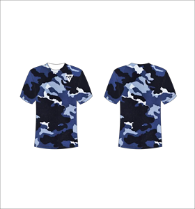 Camiseta Personalizada al por Mayor para Hombre, Diseño de Camuflaje Marino, Camiseta Gráfica de Alta Calidad, Sublimación, Ropa Urbana de Camuflaje, Camisetas para Hombre - Product Image 1