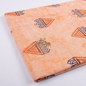 Tissu en coton imprimé floral traditionnel Dabu fait main, personnalisé en gros, pour sacs de luxe, chemises pour garçons, décoration intérieure, jouets pour filles - Product Image 4