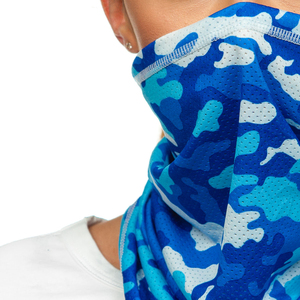 Cache-cou polaire 100 % polyester imprimé sur mesure pour le cyclisme, coupe-vent, pour sports d'hiver et activités de plein air - Pêche 2026 - Product Image 4