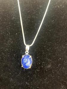 New Arrivals Factory Price Crystal Fashion Natural Healing Stone Pendant for Gift For Women Jewelry Kyanite necklace Best Price - Product Image 5