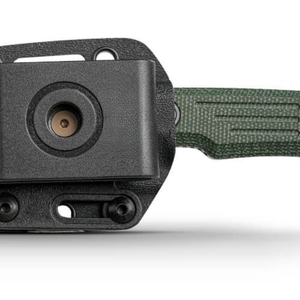 Cuchillos de Caza de Hoja Fija con Mango Verde Texturizado, Anillo de Agarre para el Dedo y Funda Protectora para Cinturón, para Uso en Campamentos y Senderismo al Aire Libre - Product Image 4