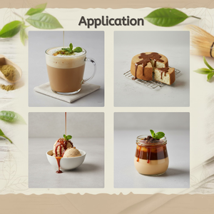 ผงชา hojicha บดหินขมเล็กน้อยทันที - Product Image 3