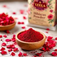 Polvo de Hibisco (Hibiscus rosa-sinensis) Polvo de Sabor Hibisco Más Vendido Comprar de Proveedor Indio