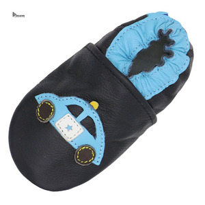 Zapatos de Bebé de Cuero Genuino con Suela Suave y Flexible, Primeros Zapatos para Caminar para Bebés y Niños Pequeños, Empaque Personalizado en Caja para Venta al Por Mayor - Product Image 3