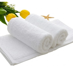 Premium Ring Spun Cotton Bath <b>Towels</b> <b>Bale</b> Quick Dry Plush White Institutional <b>Towel</b> For 5-Star Hotel Resort Spa Bathroom - Product Image 5