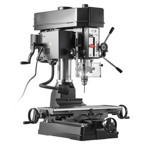 Trapano a Colonna da Banco da 15,875 Pollici, 2 HP, Velocità Regolabile 150-2560 RPM, Morsa Girevole, Laser, Trapano a Colonna Premium - Product Image 1