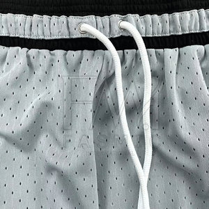 Pantalones Cortos Deportivos Casuales de Alta Calidad para Hombre, 100% Poliéster, Sólidos, de Secado Rápido, Transpirables, Antideslumbrantes, para Correr y Hacer Ejercicio al Aire Libre - Product Image 3