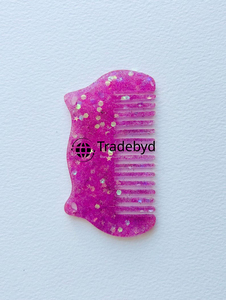 Tradebyd Premium <b>Wide</b> Tooth Resin Hair <b>Comb</b> for Gentle Styling and Natural Hair Care Solutions - Product Image 2