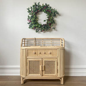 Estufa de gas de ratán superventas de alta calidad, juguetes de cocina de madera, juguete para niños, mini electrodomésticos hechos a mano - Product Image 1