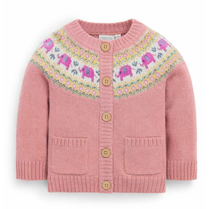 Pull-over décontracté en coton anti-boulochage, écologique et respirant, pour bébés filles, collection automne-hiver, avec broderie unie et col rond, teint en fil - Product Image 2