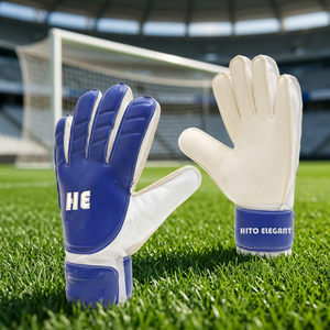 Gants de gardien de but avec personnalisation personnalisée Gants de football respirants Gants de football professionnels en latex de contact de 4mm - Product Image 2