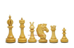 Juego de Piezas de Ajedrez de Madera Ecológicas Hechas a Mano (Rey, Reina, Bispo, Caballero, Torre, Peón) - Empaque Personalizado Marca NE Modelo K0031 - Product Image 6