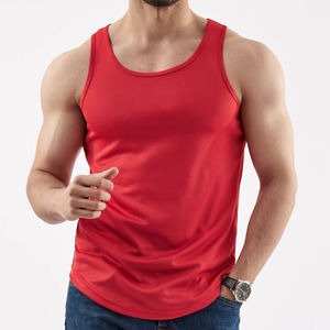 Camiseta sin Mangas para Hombre, Hecha a Medida, Ajuste Cómodo, Servicio OEM, Transpirable, Precio al por Mayor, Colores Sólidos, Camisetas sin Mangas para Hombre a Precio Económico, OEM - Product Image 4