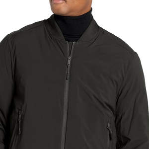 Chaqueta bomber personalizada 100% poliéster, ligera, de la mejor calidad, a la moda para hombre, impermeable, con parches OEM. - Product Image 3
