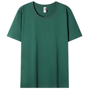 T-shirts noirs pour hommes en gros, coton premium, col rond, t-shirts unis, haute qualité, respirants, élégants, Naimat Abbas Industries - Product Image 2