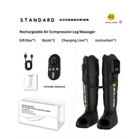 Masseur pour pieds et jambes, masseur à compression d'air pour jambes entières, USB, minuterie, ondes d'air, OEM ODM par AS ALL STAR