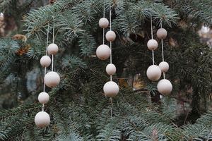 Wooden Christmas <b>Tree</b> <b>Ornaments</b> Modern Minimalist Handmade Home Decoration Customizable Color Size High Quality - Product Image 3