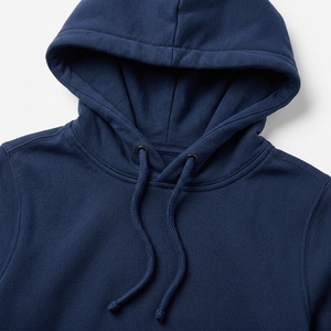Custom <b>Women</b> Navy <b>Blue</b> <b>Hoodie</b> Wholesale Casual Long Sleeve Sweatshirts Cotton <b>Blue</b> Plain <b>Hoodie</b> Tops Solid Oversized Pullover - Product Image 6